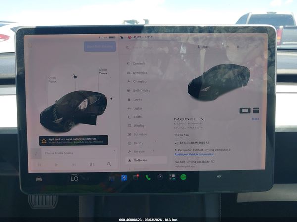 2021 TESLA MODEL 3 — I7