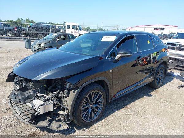 2022 LEXUS RX 450H F SPORT HANDLING — I2