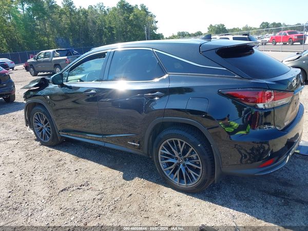 2022 LEXUS RX 450H F SPORT HANDLING — I3