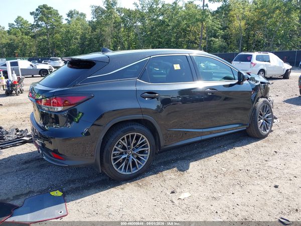 2022 LEXUS RX 450H F SPORT HANDLING — I4