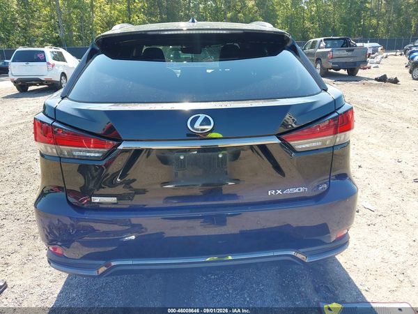 2022 LEXUS RX 450H F SPORT HANDLING — I119