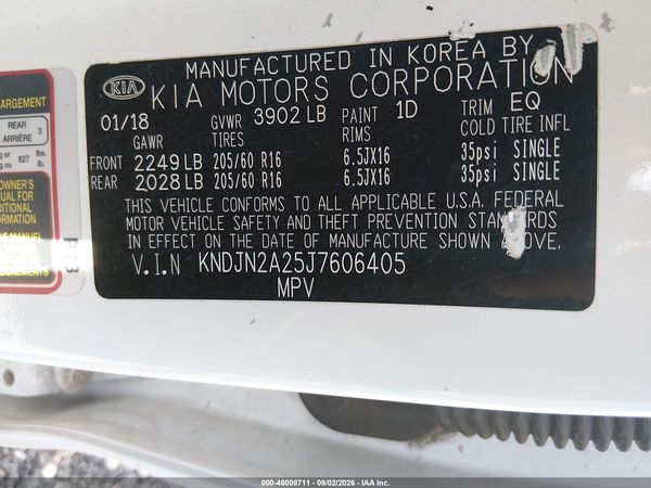 2018 KIA SOUL Base — I9