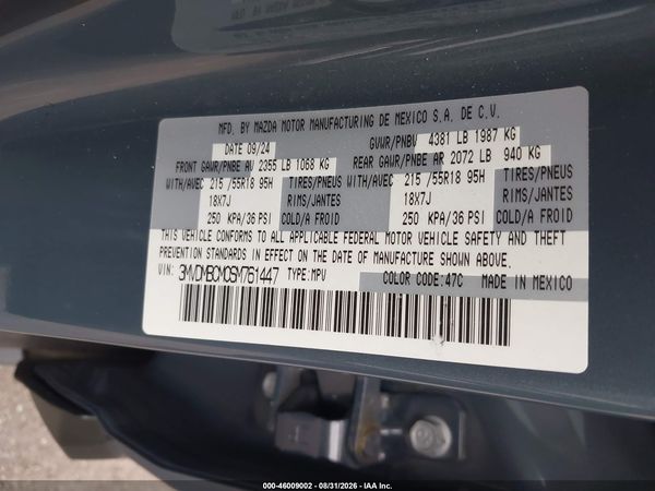 2025 MAZDA CX-30 2.5 S CARBON EDITION — I9
