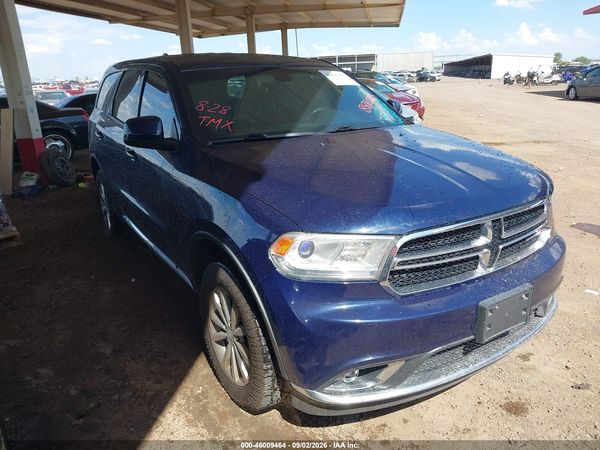 2017 DODGE DURANGO SXT AWD — I1