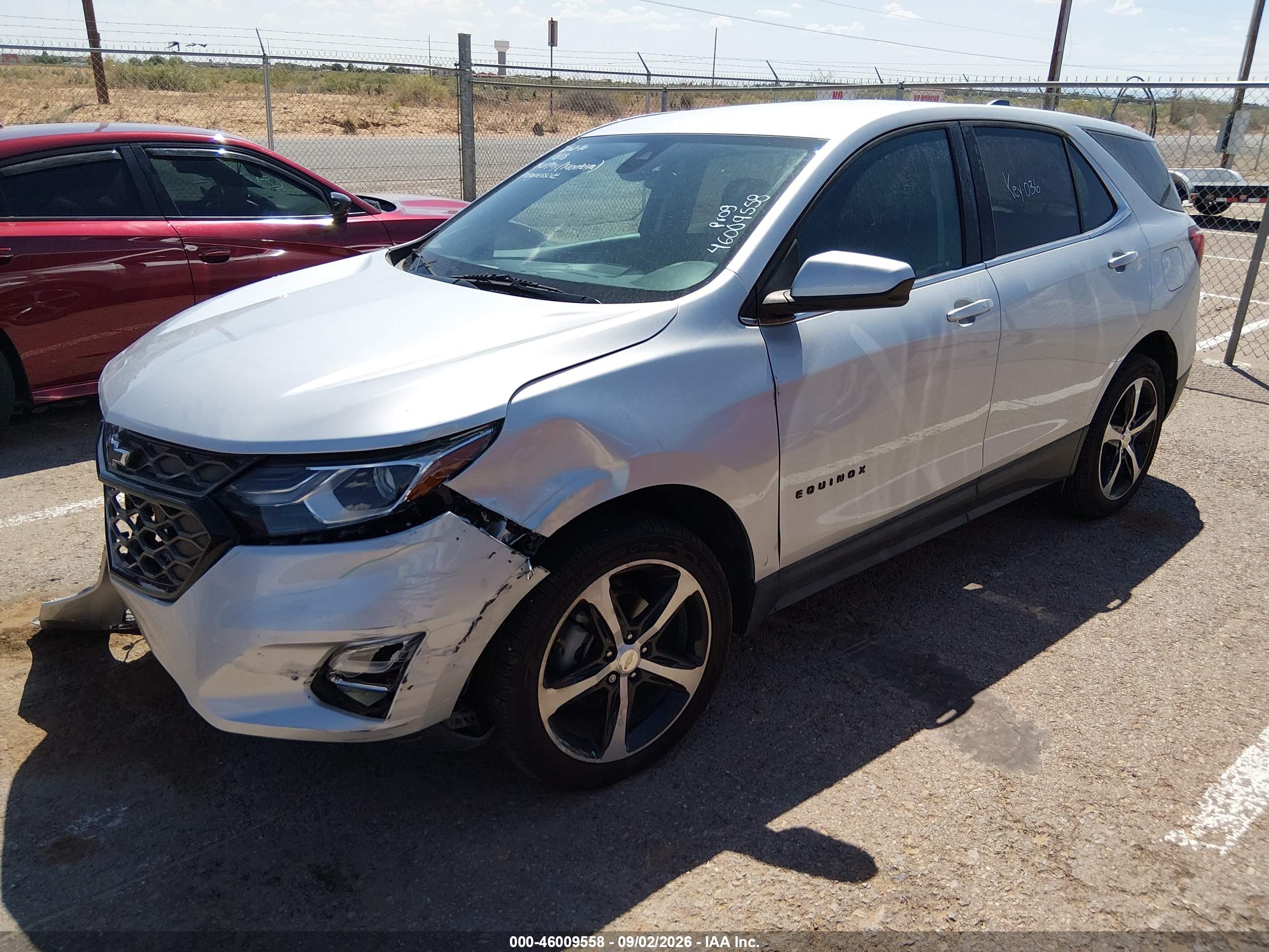 2020 CHEVROLET EQUINOX AWD LT 1.5L TURBO — I2