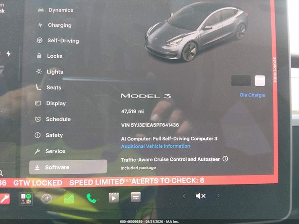 2023 TESLA MODEL 3 REAR-WHEEL DRIVE