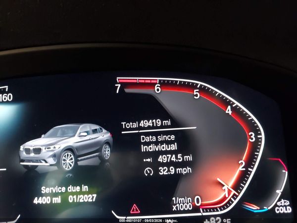 2022 BMW X4 XDRIVE30I — I118