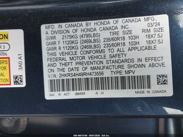 2024 HONDA CR-V EX AWD