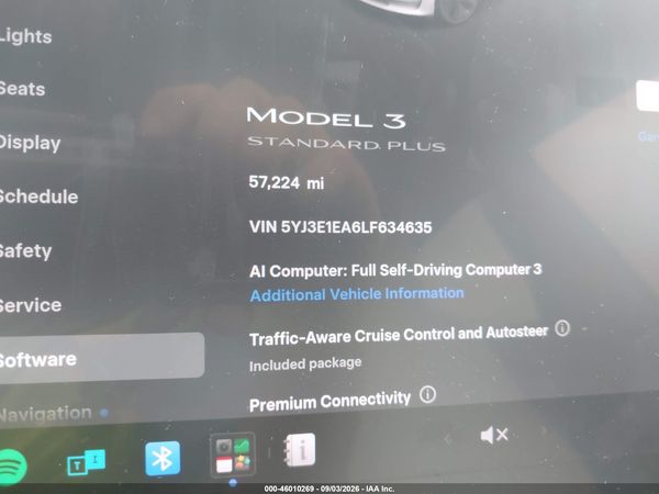 2020 TESLA MODEL 3 — I118