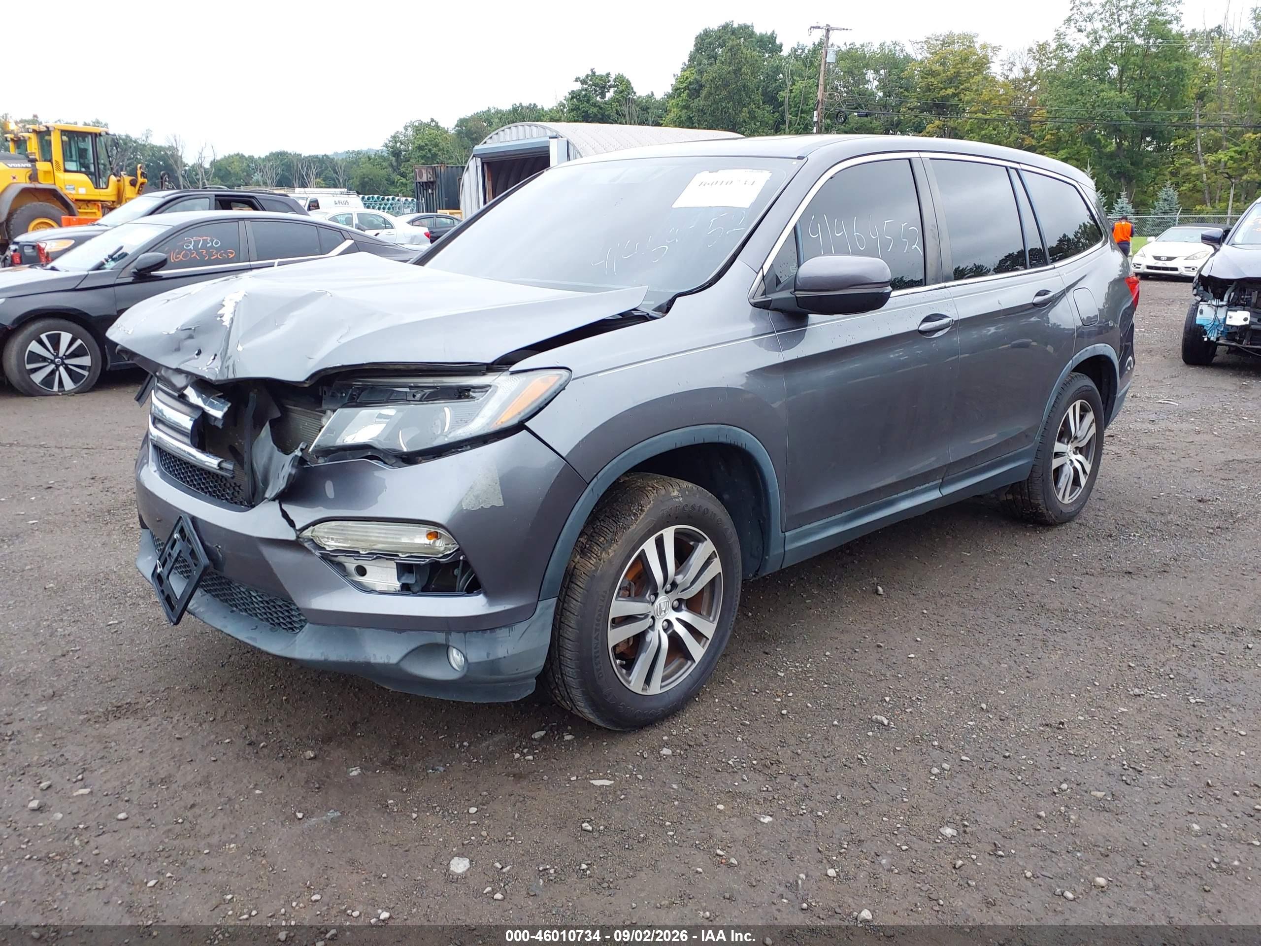 2017 HONDA PILOT EX-L — I2