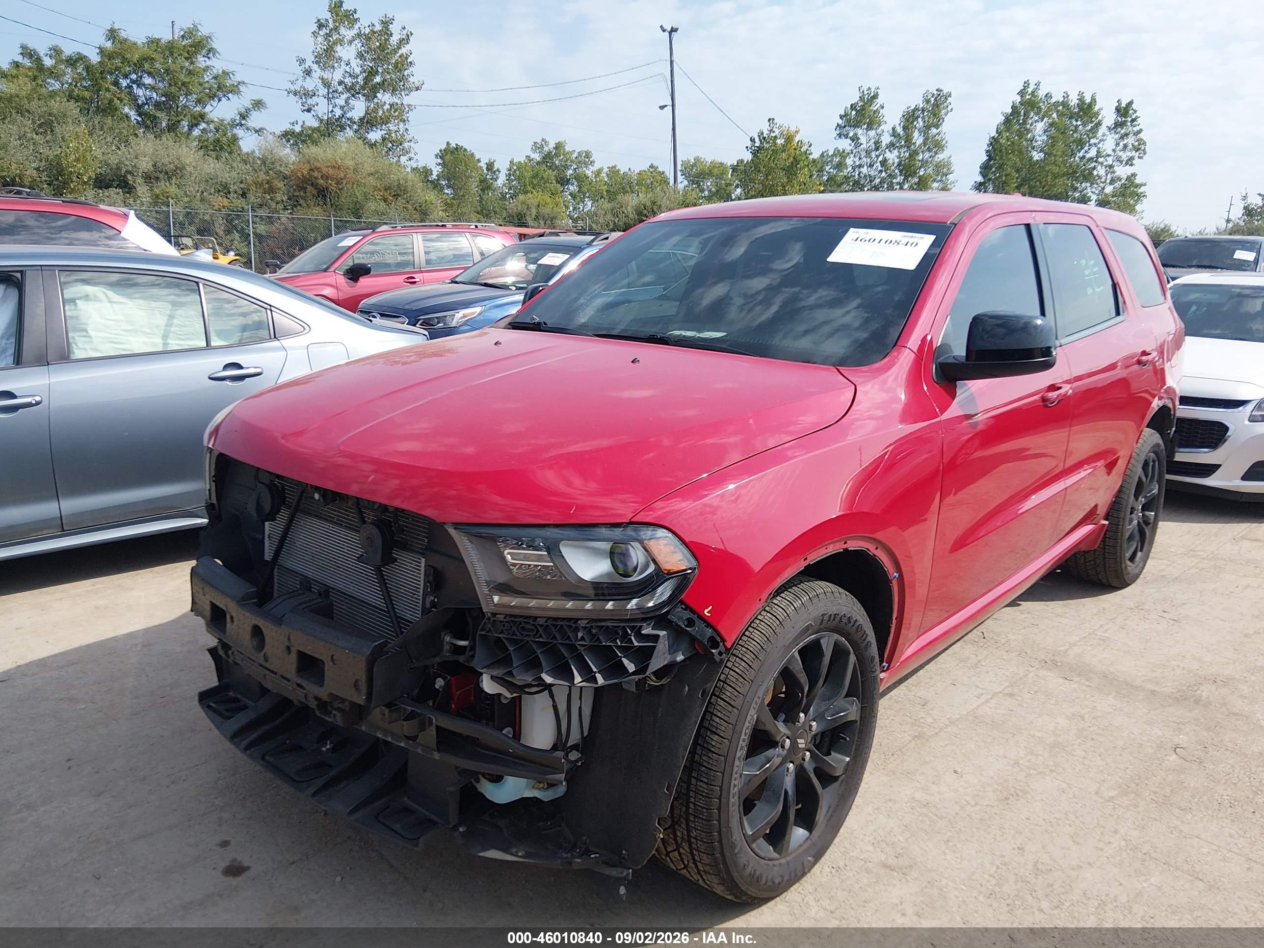 2020 DODGE DURANGO GT AWD — I2