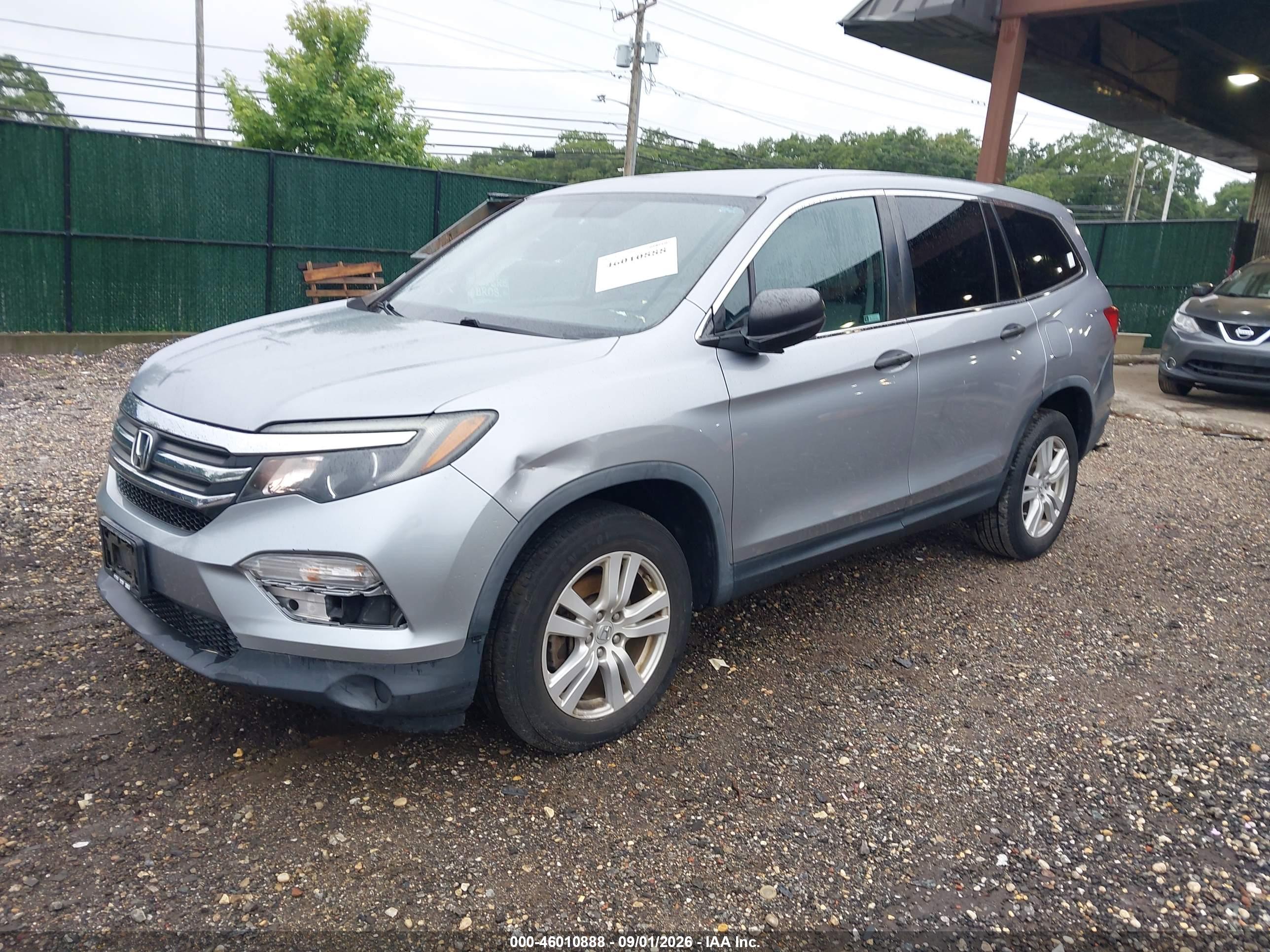 2018 HONDA PILOT LX — I2