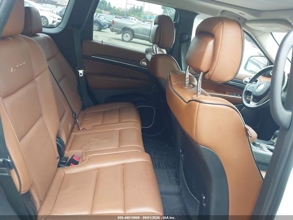 2016 JEEP GRAND CHEROKEE SUMMIT