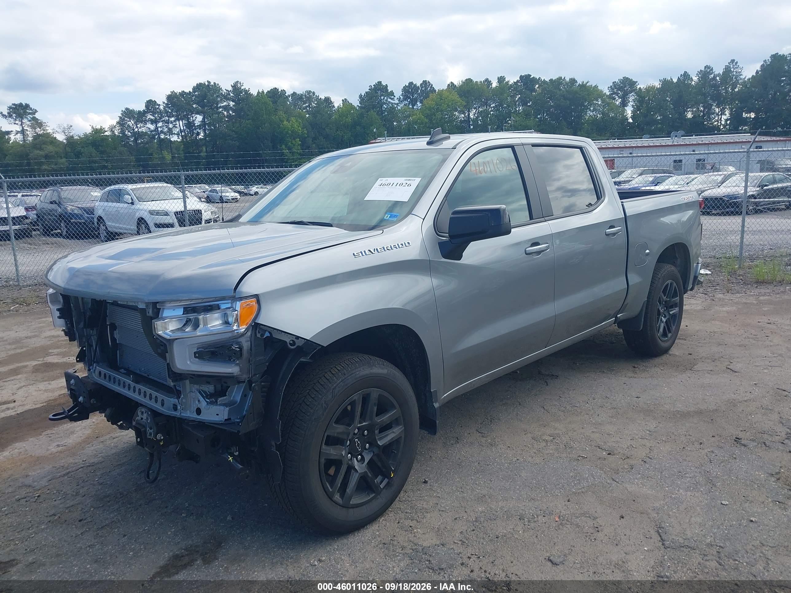 2026 CHEVROLET SILVERADO 1500 4WD  SHORT BED RST — I2