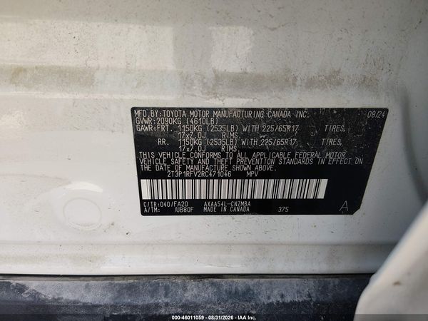 2024 TOYOTA RAV4 XLE — I9