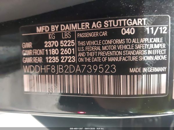 2013 MERCEDES-BENZ E 350 4MATIC