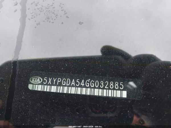 2016 KIA SORENTO 3.3L LX — I9