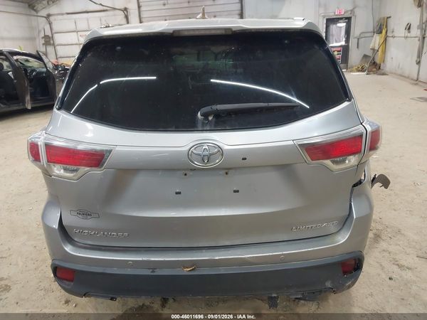 2016 TOYOTA HIGHLANDER LIMITED V6 — I119