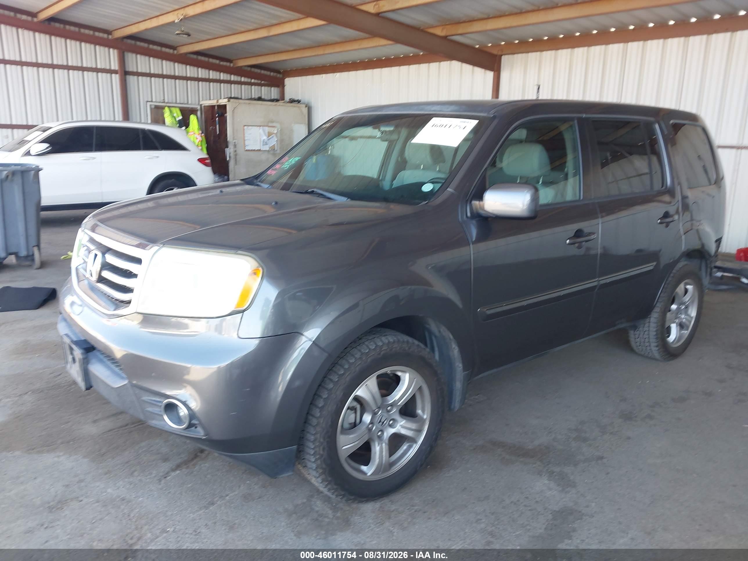 2013 HONDA PILOT EX — I2