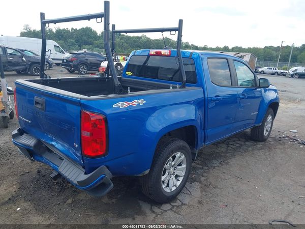 2022 CHEVROLET COLORADO 4WD  SHORT BOX LT — I4