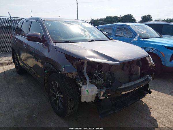 2018 TOYOTA HIGHLANDER XLE — I6