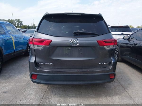 2018 TOYOTA HIGHLANDER XLE — I119