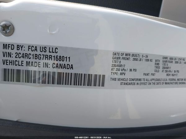 2024 CHRYSLER PACIFICA TOURING L