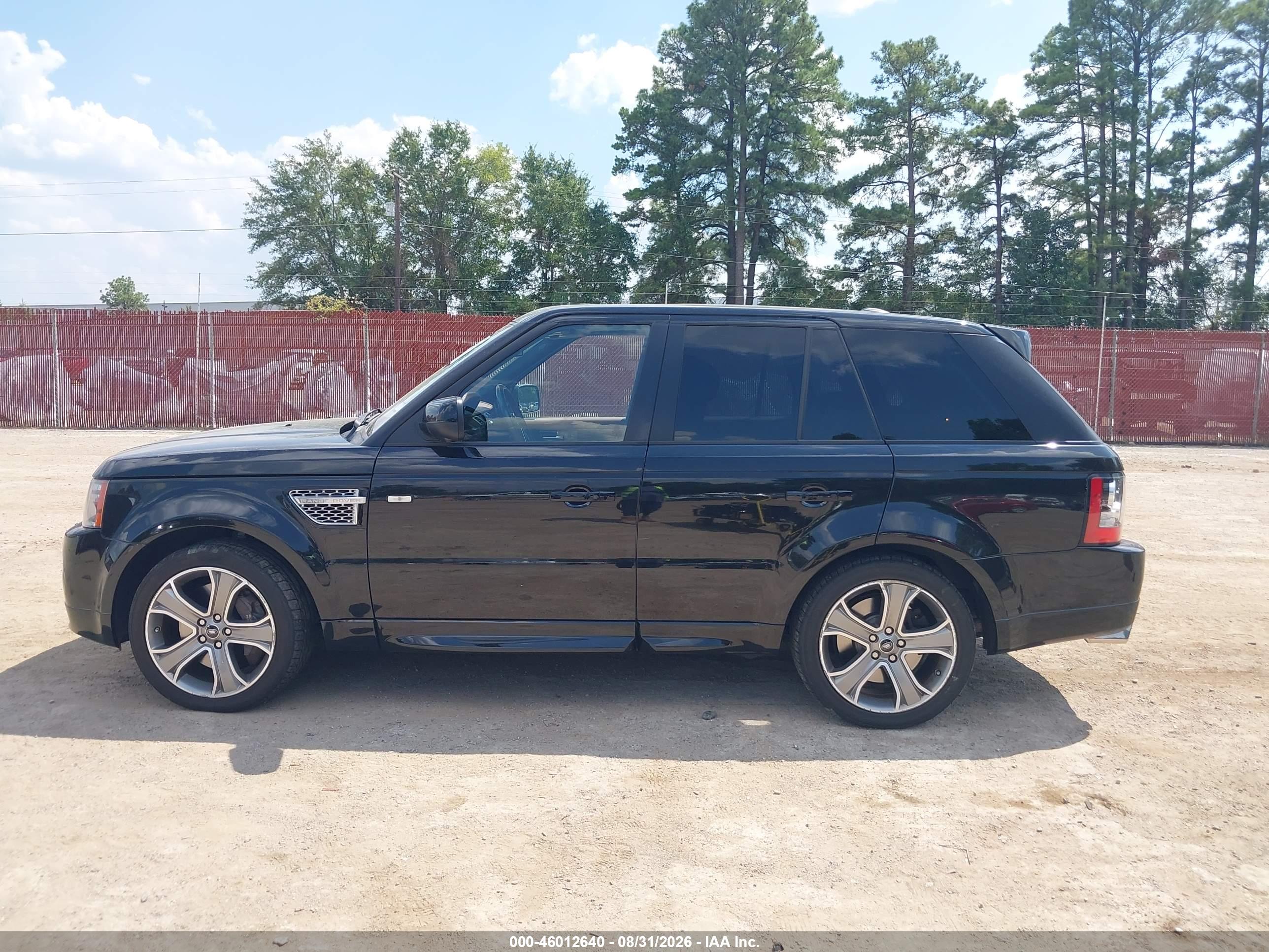 2013 LAND ROVER RANGE ROVER SPORT SUPERCHARGED