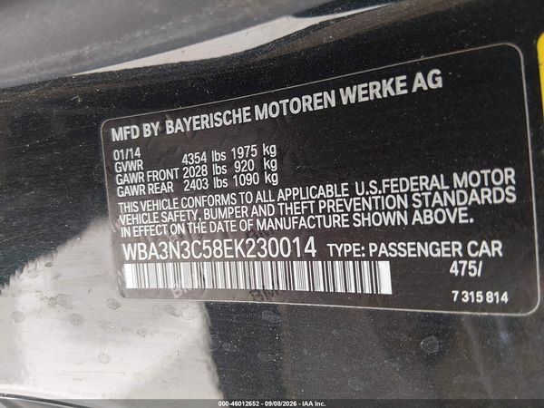 2014 BMW 428I