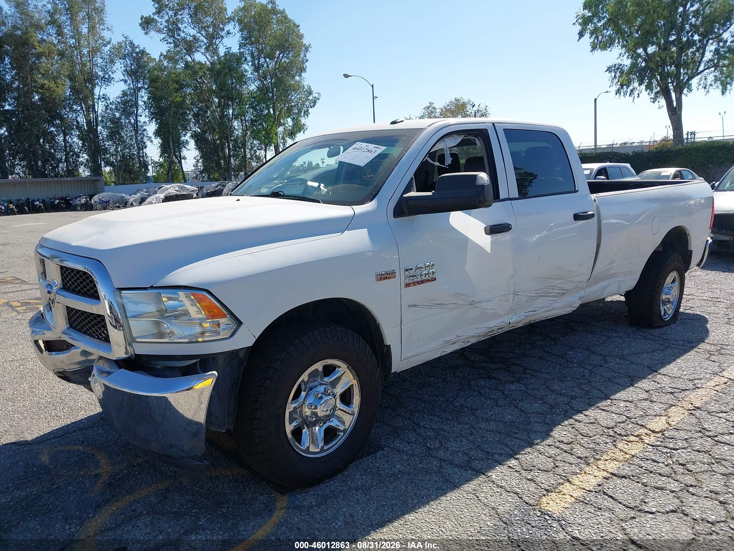 2017 RAM 2500 TRADESMAN  4X2 8' BOX — I2
