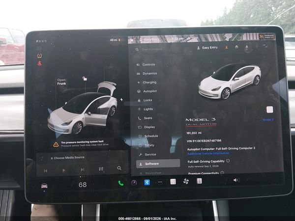 2019 TESLA MODEL 3 LONG RANGE/PERFORMANCE — I7