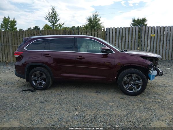 2019 TOYOTA HIGHLANDER LIMITED PLATINUM
