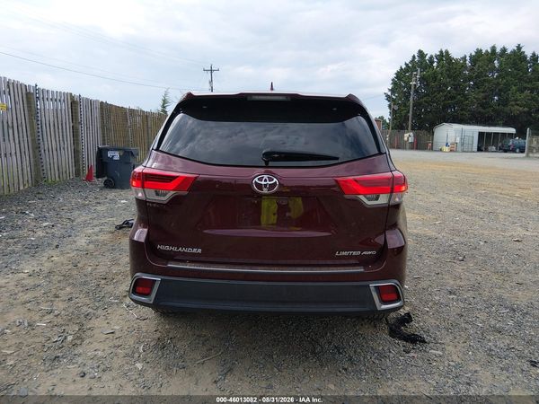 2019 TOYOTA HIGHLANDER LIMITED PLATINUM