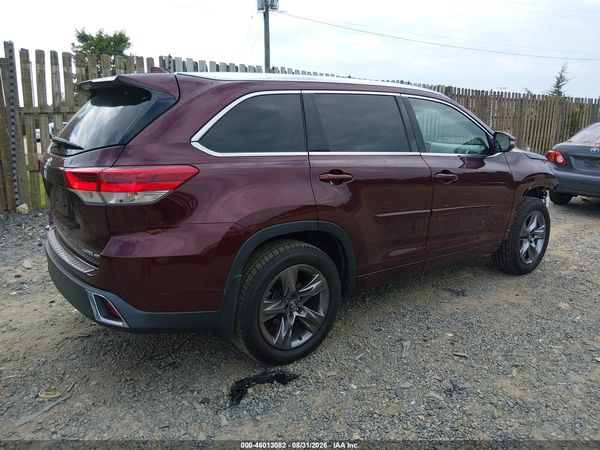 2019 TOYOTA HIGHLANDER LIMITED PLATINUM