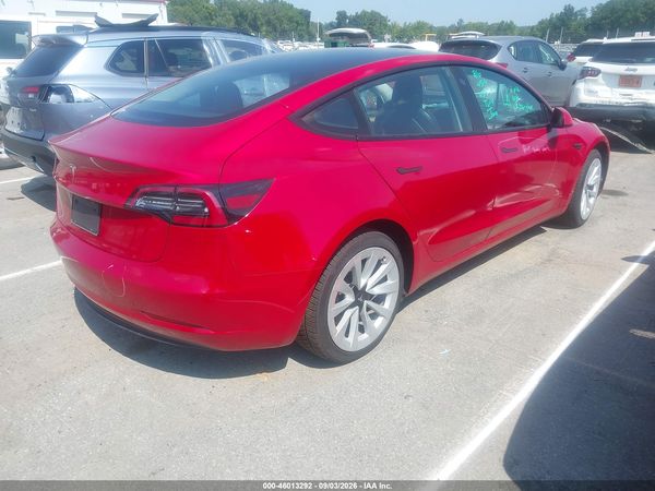 2023 TESLA MODEL 3 REAR-WHEEL DRIVE — I4