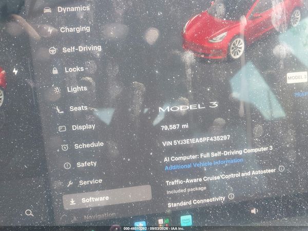 2023 TESLA MODEL 3 REAR-WHEEL DRIVE — I7