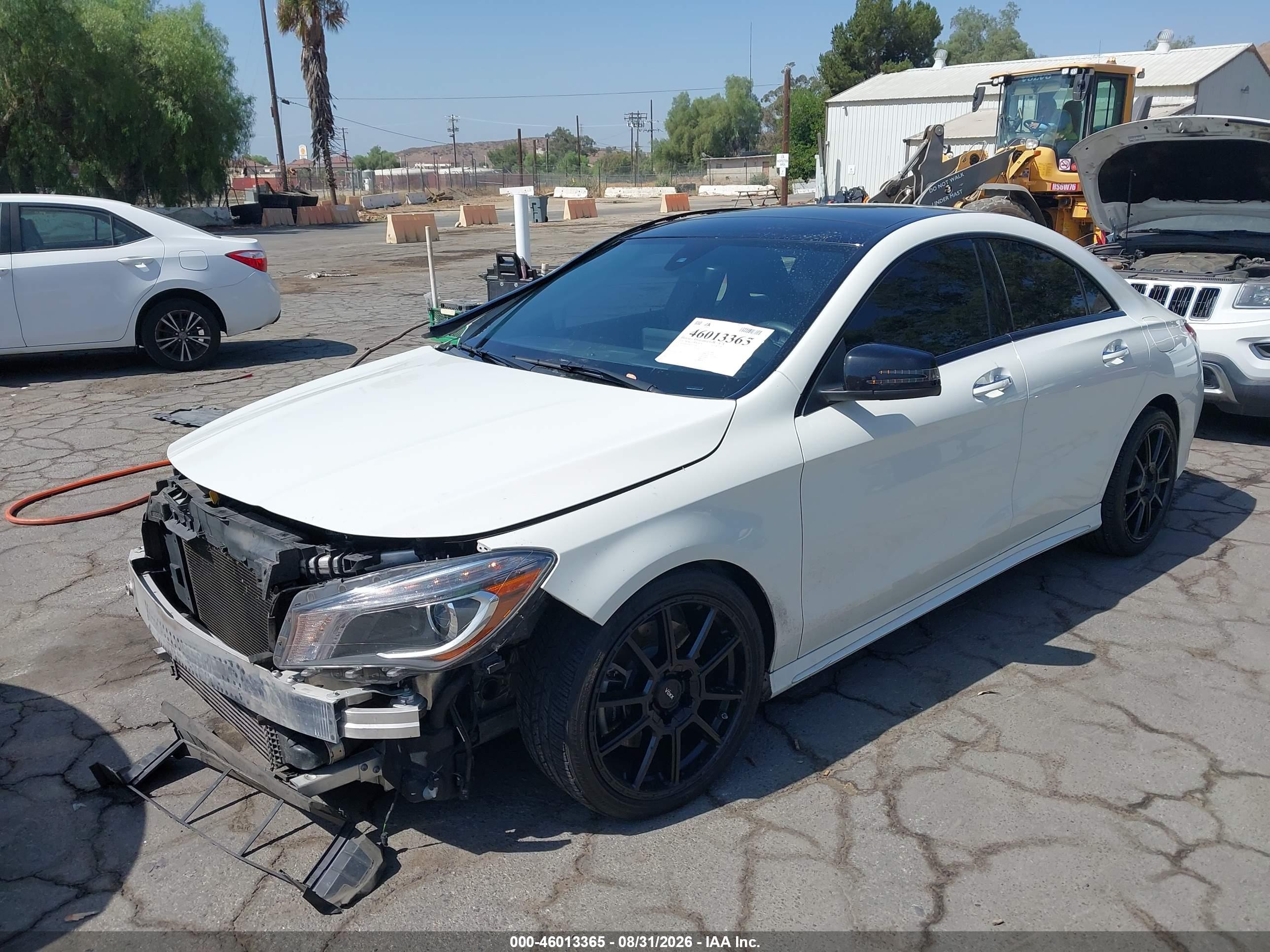 2016 MERCEDES-BENZ CLA 250 CLA250 — I2