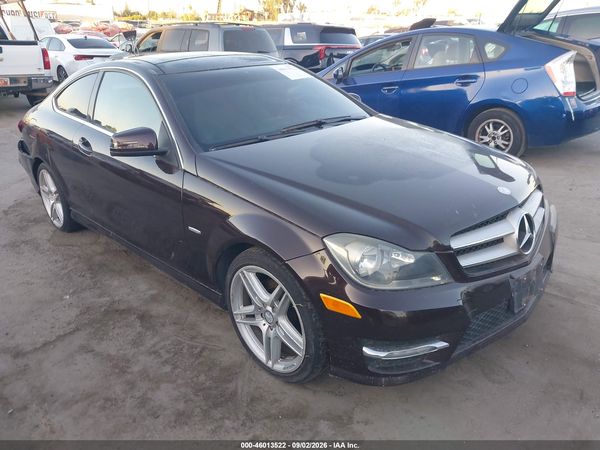 2012 MERCEDES-BENZ C 250 C250
