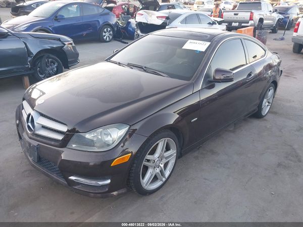 2012 MERCEDES-BENZ C 250 C250