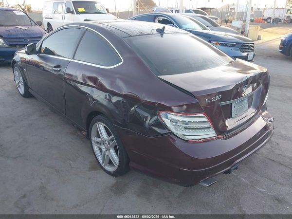 2012 MERCEDES-BENZ C 250 C250