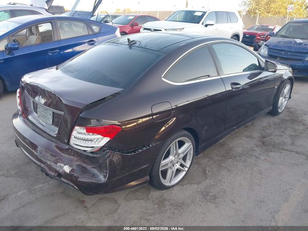 2012 MERCEDES-BENZ C 250 C250