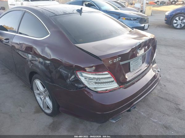 2012 MERCEDES-BENZ C 250 C250