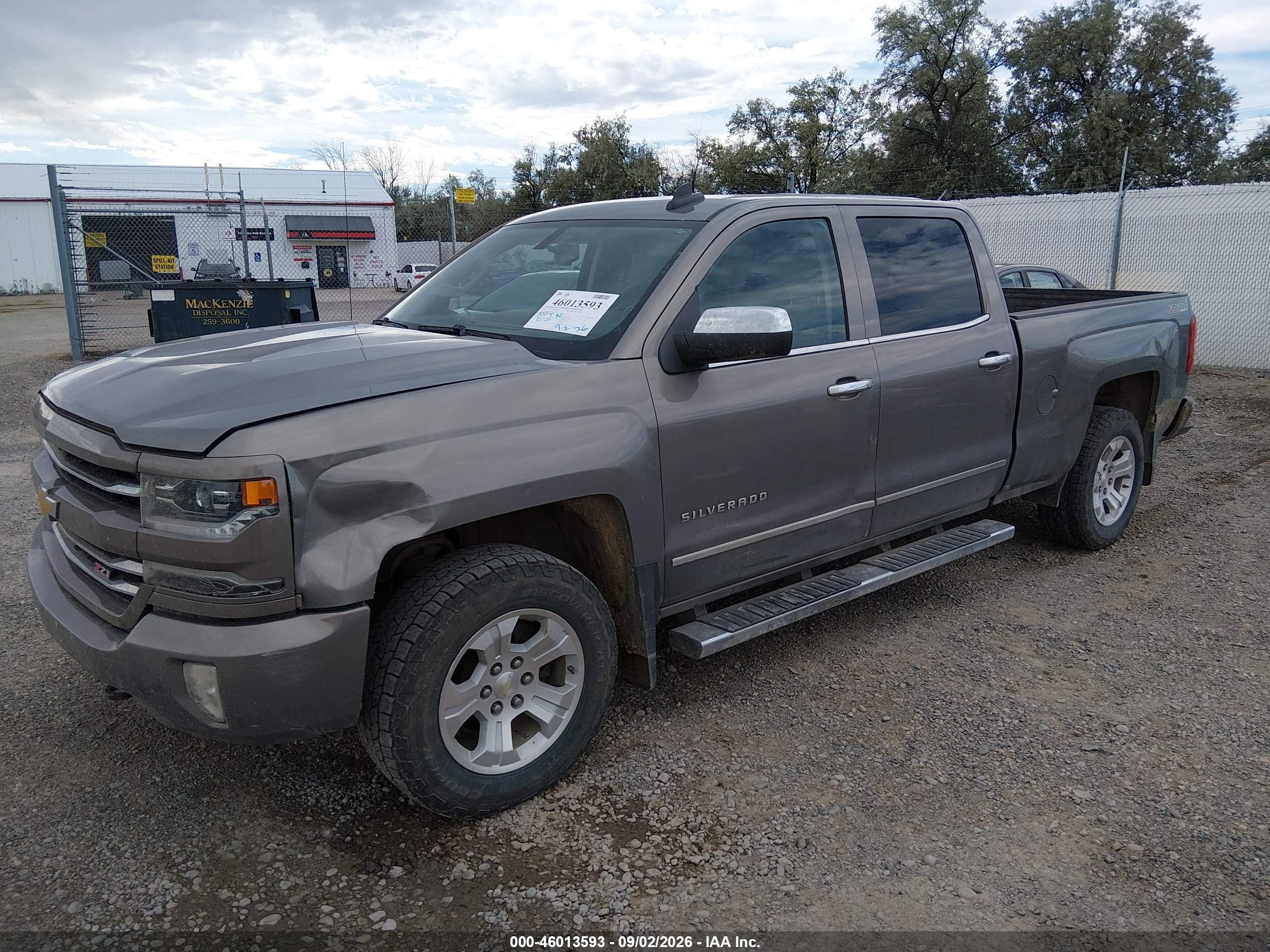 2017 CHEVROLET SILVERADO 1500 LTZ — I2