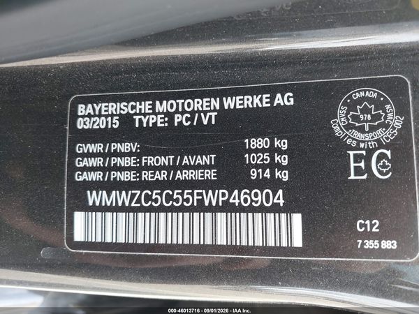2015 MINI COUNTRYMAN COOPER S — I9