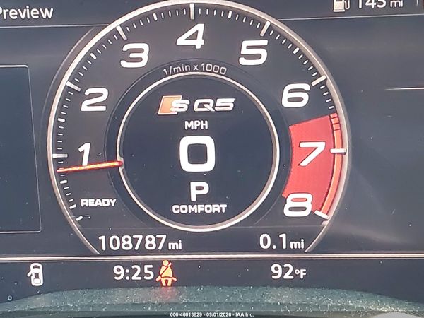 2019 AUDI SQ5 3.0T PREMIUM — I118