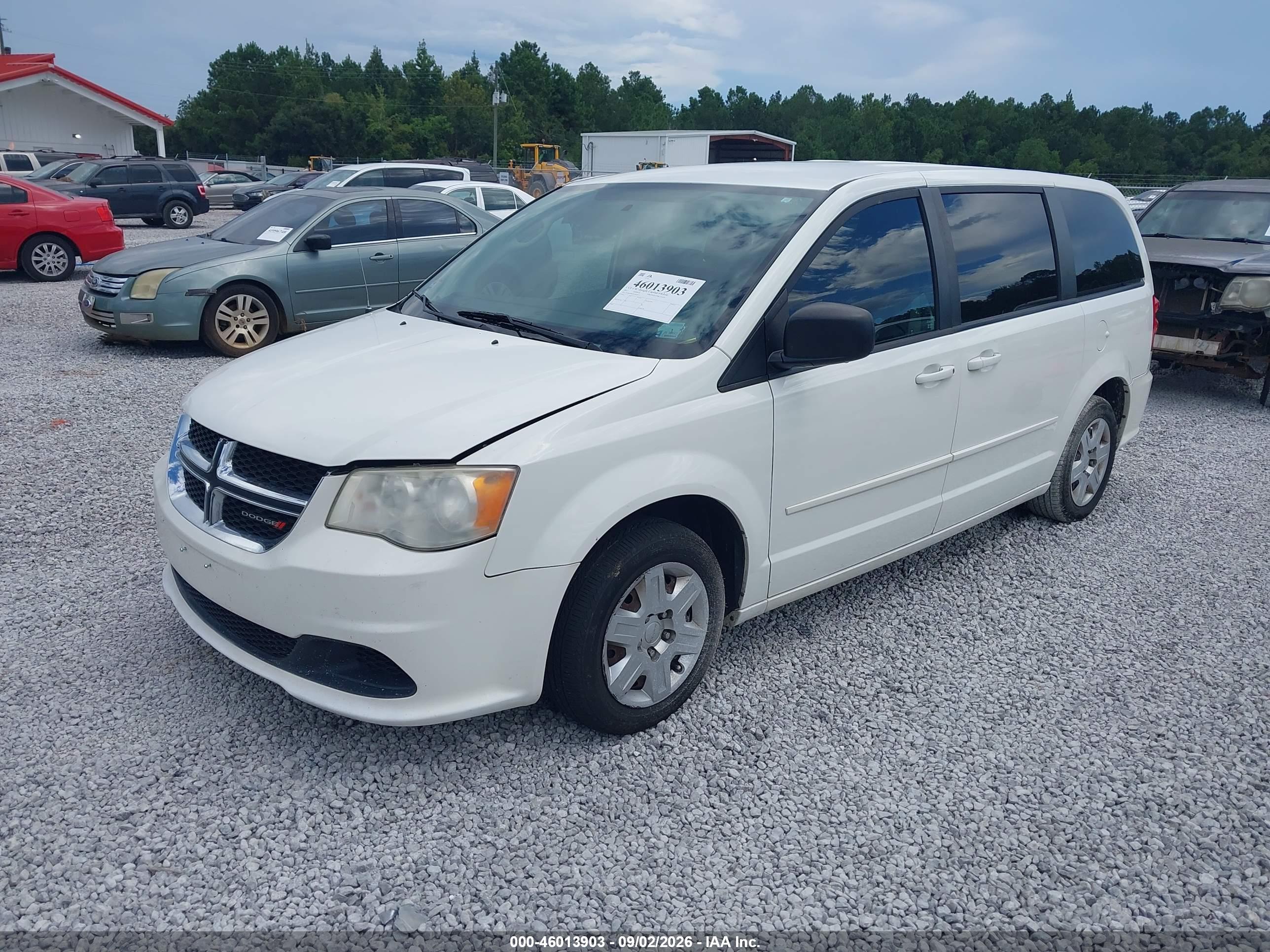 2012 DODGE GRAND CARAVAN SE/AVP — I2