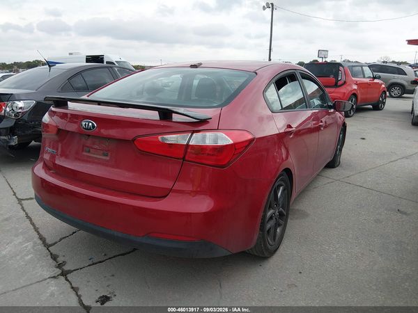 2016 KIA FORTE LX — I4