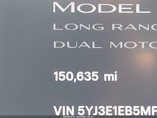 2021 TESLA MODEL 3