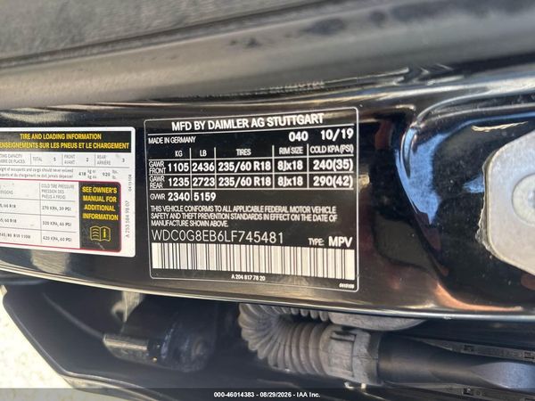 2020 MERCEDES-BENZ GLC 300 4MATIC
