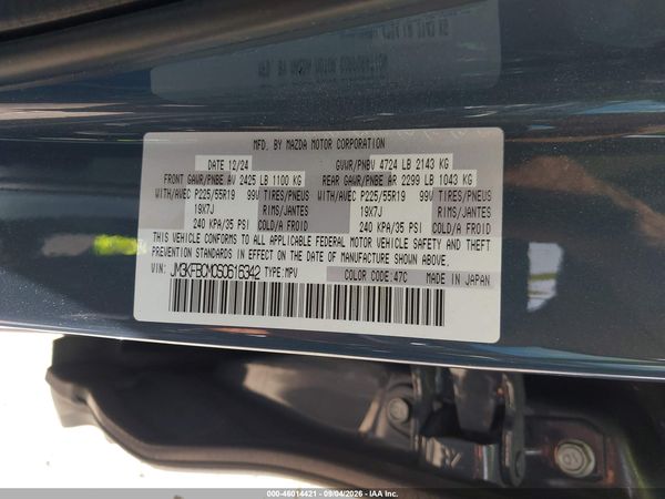 2025 MAZDA CX-5 2.5 S CARBON EDITION — I9